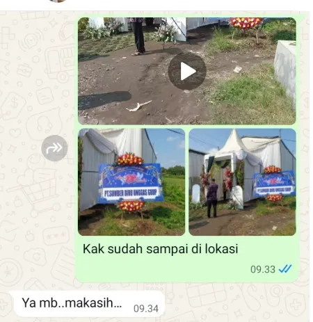 Pengiriman Karangan Bunga Pete Tigaraksa