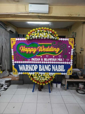Papan Bunga di Pete Tigaraksa