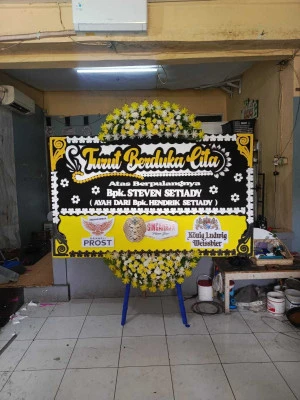 Papan Bunga di Pete Tigaraksa