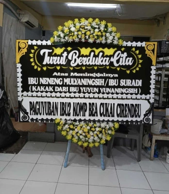Papan Bunga di Pete Tigaraksa