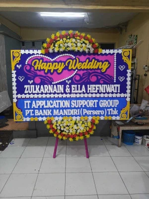 Papan Bunga di Pete Tigaraksa